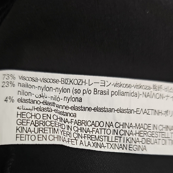 Zara Elegant Black Button-Up Dress Size XS - Picture 10 of 12